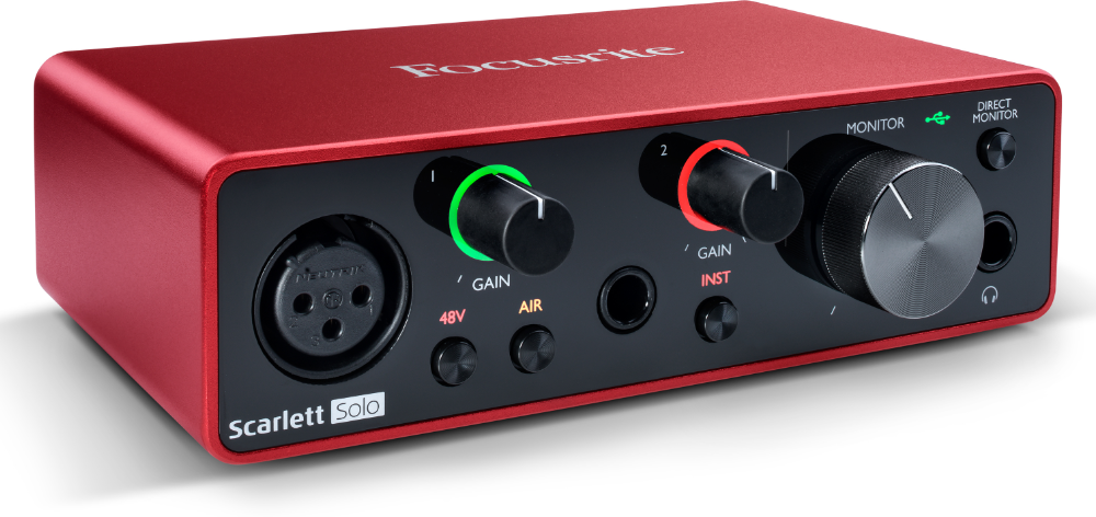 Focusrite Scarlett Solo G3 Usb audio interface